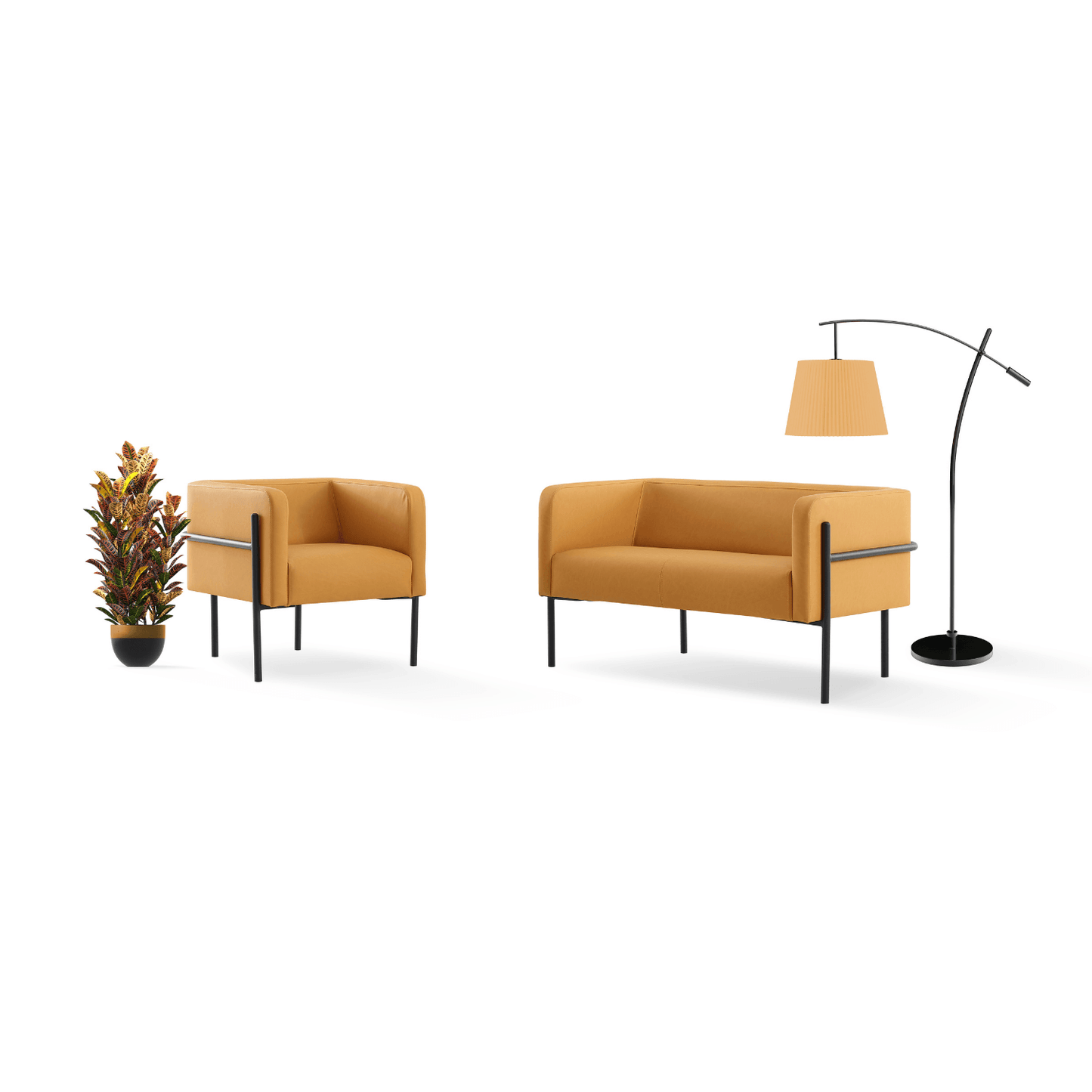 Box Sofa Set