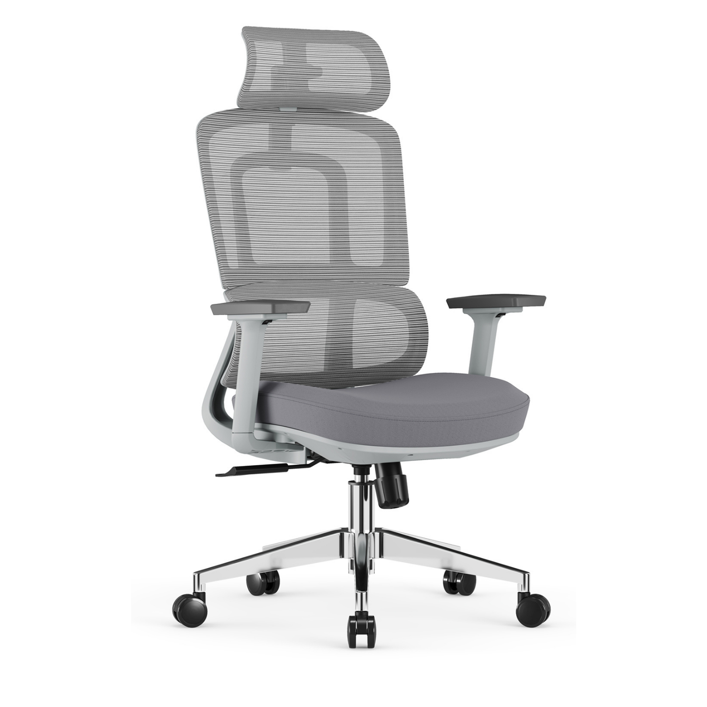 Lugano Gray Office Chair