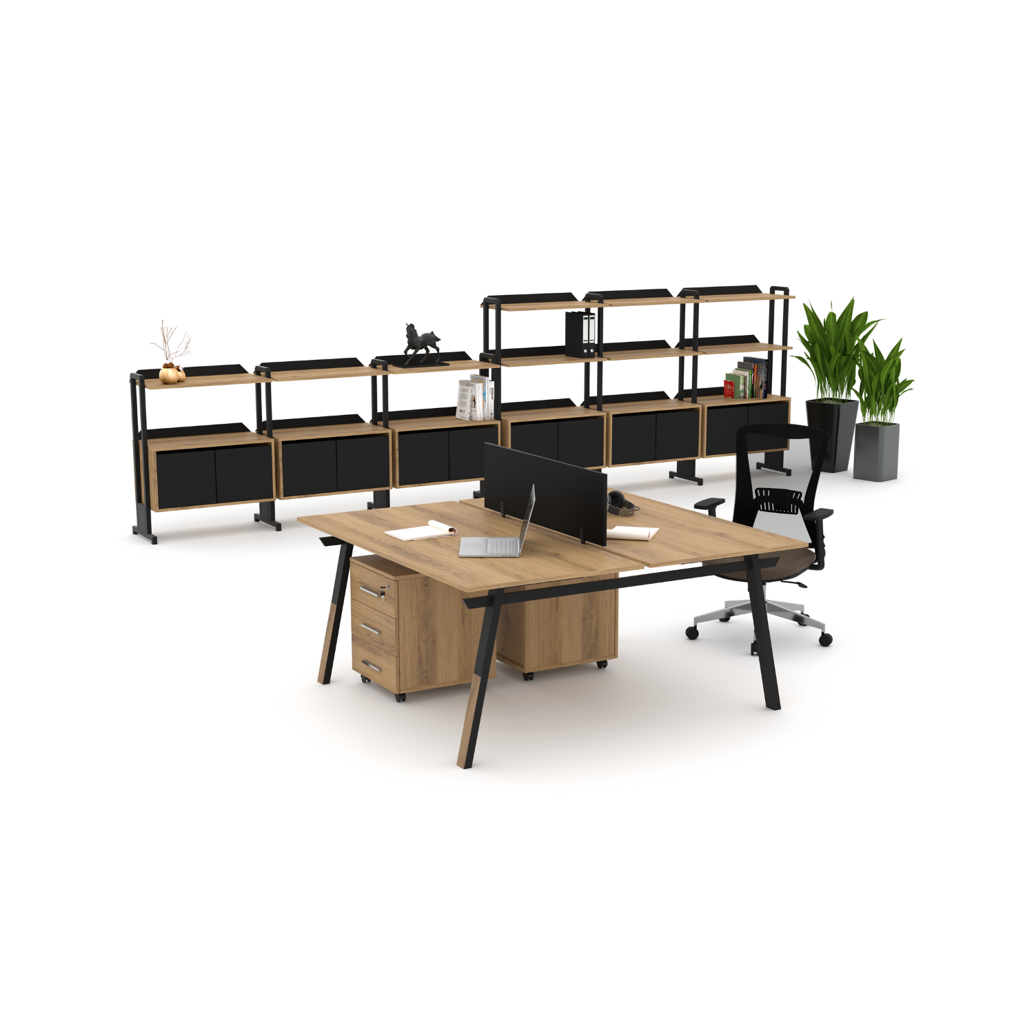 Hexa Workstation Operational Systems - Sitis Office Furniture