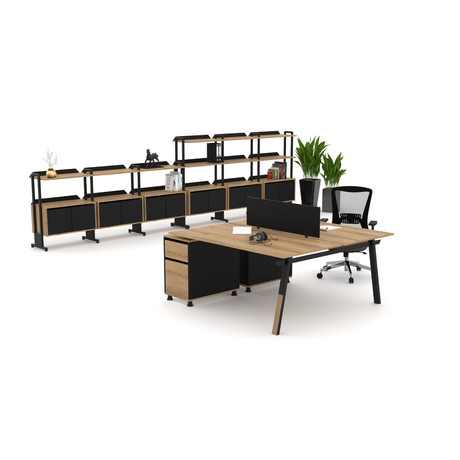 Hexa Workstation Operational Systems - Sitis Office Furniture