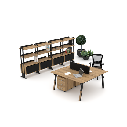 Hexa Workstation Operational Systems - Sitis Office Furniture