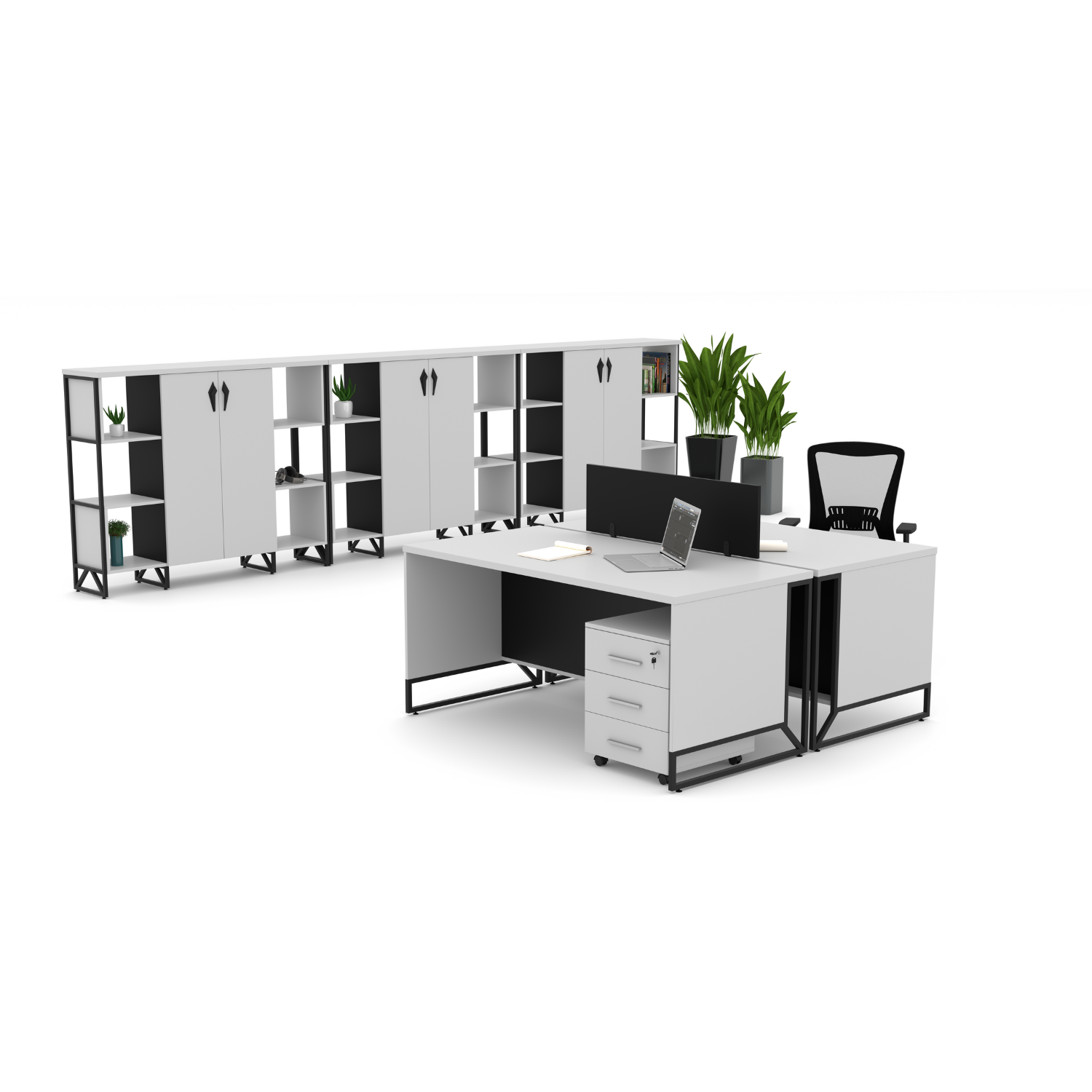 Luban Workstation Operational Systems - Sitis Office Furniture