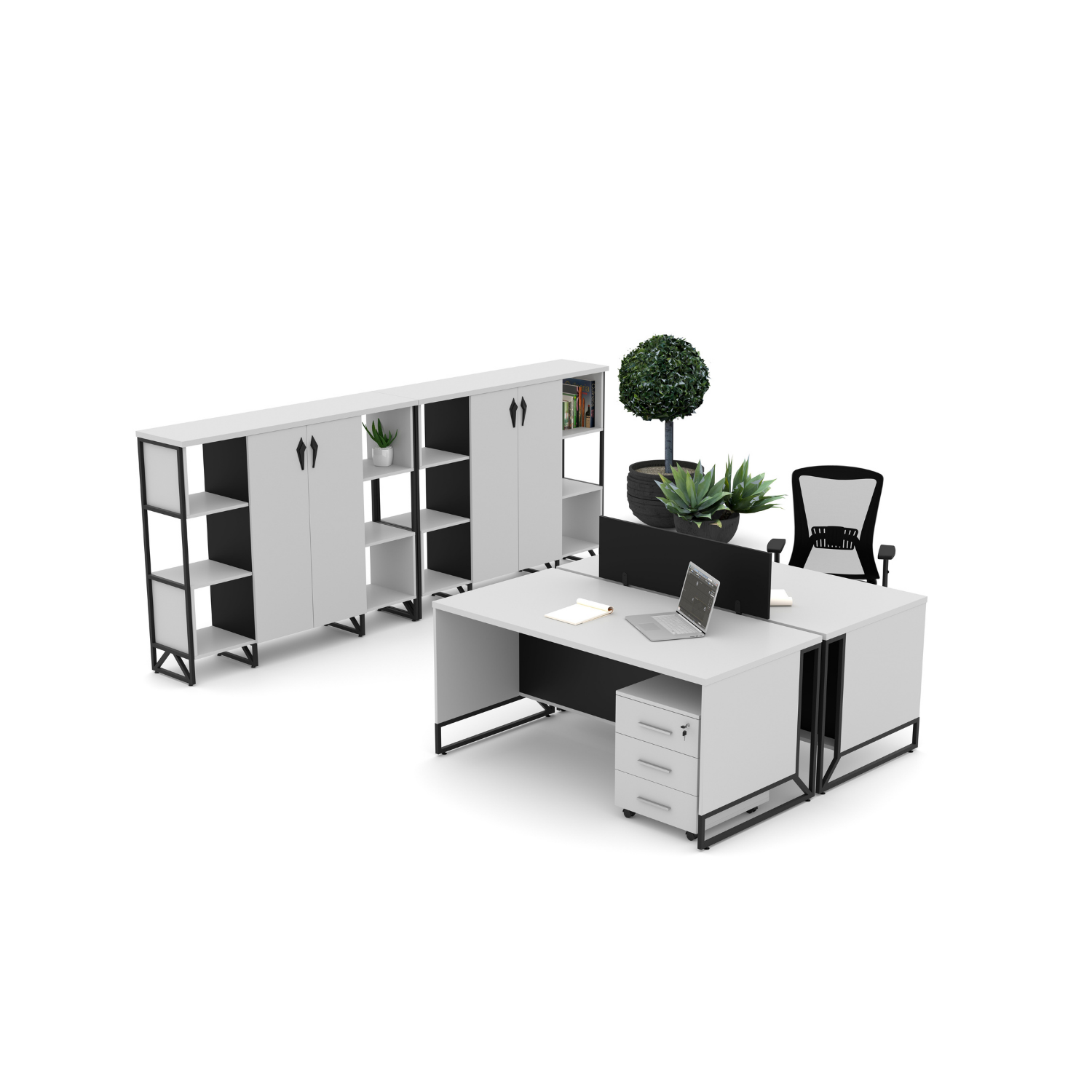 Luban Workstation Operational Systems - Sitis Office Furniture