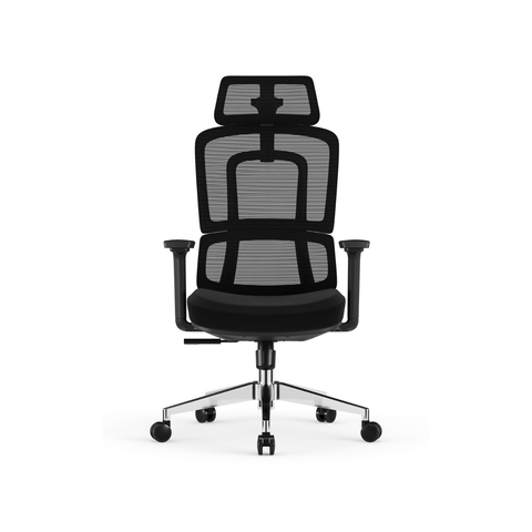 Lugano Black Office Chair