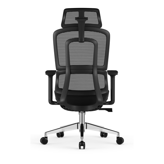 Lugano Black Office Chair