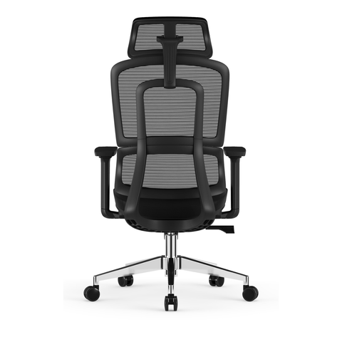 Lugano Black Office Chair