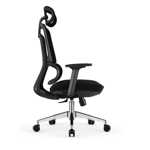 Lugano Black Office Chair