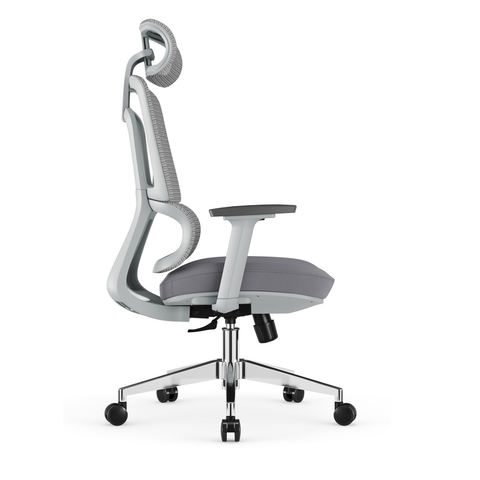 Lugano Gray Office Chair