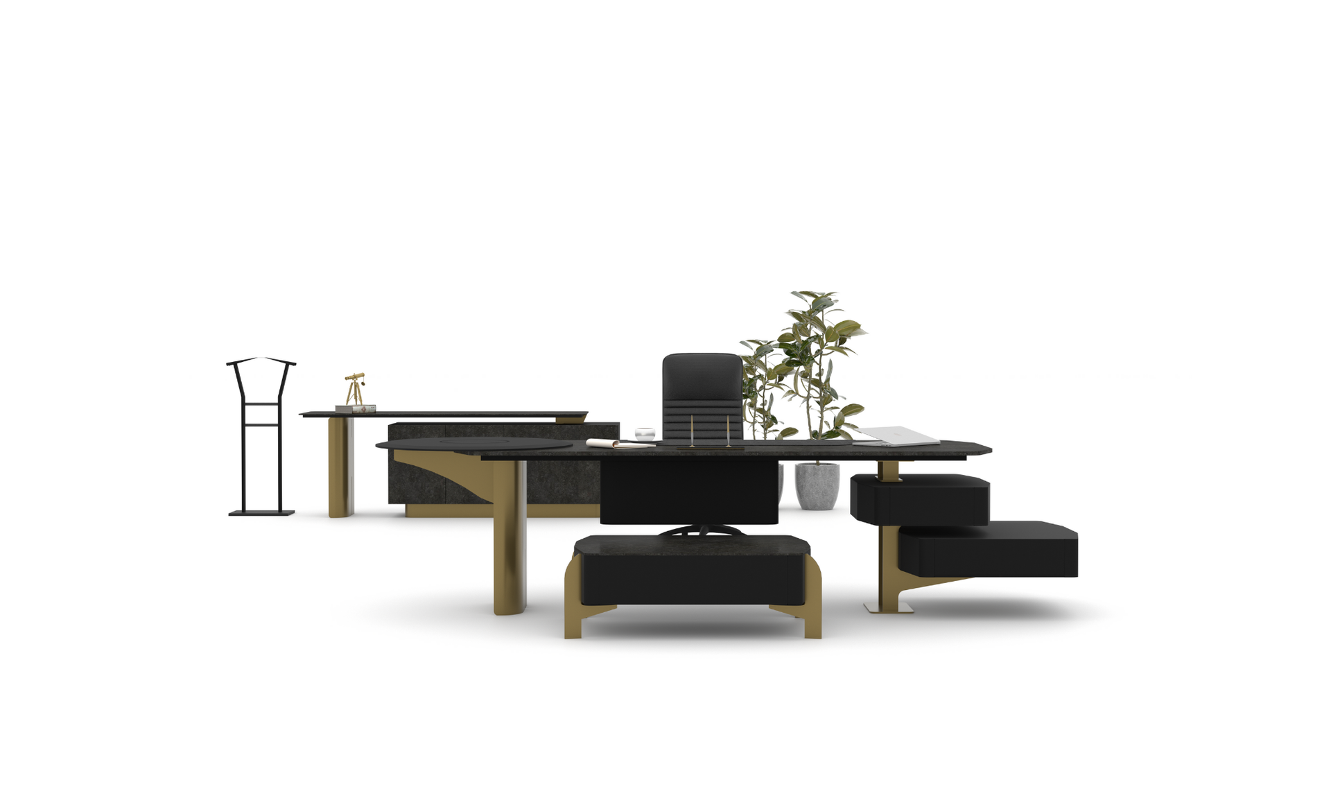 Tesla Executive Desk Set