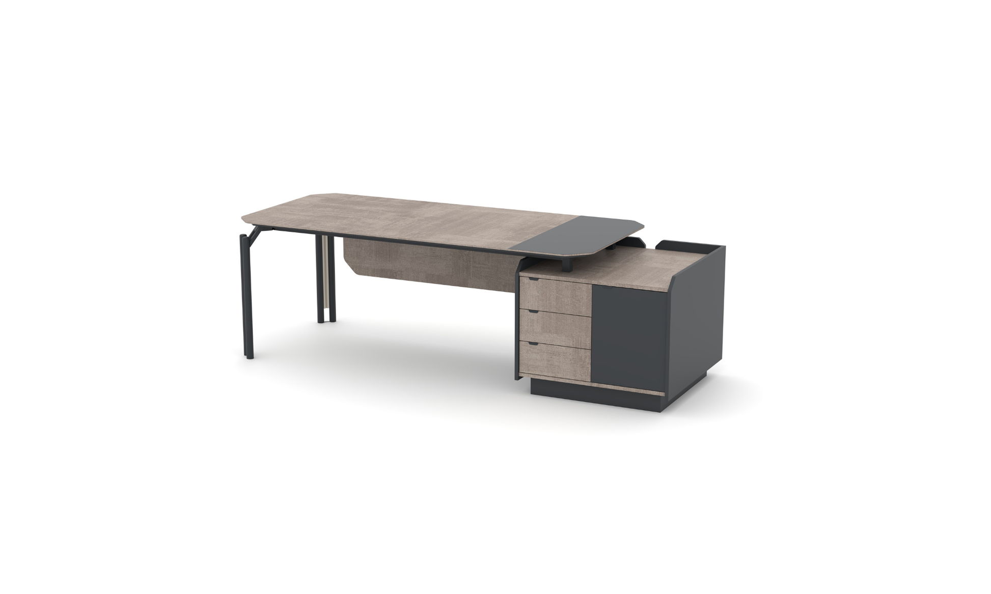 Twin Executive Desk Set