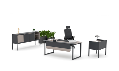 Zelve Executive Desk Set