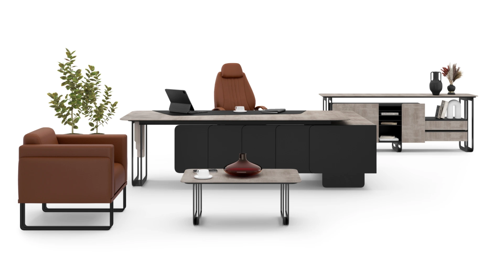Enox Executive Desk Set