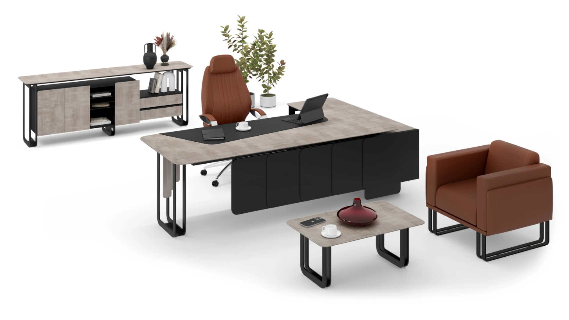 Enox Executive Desk Set