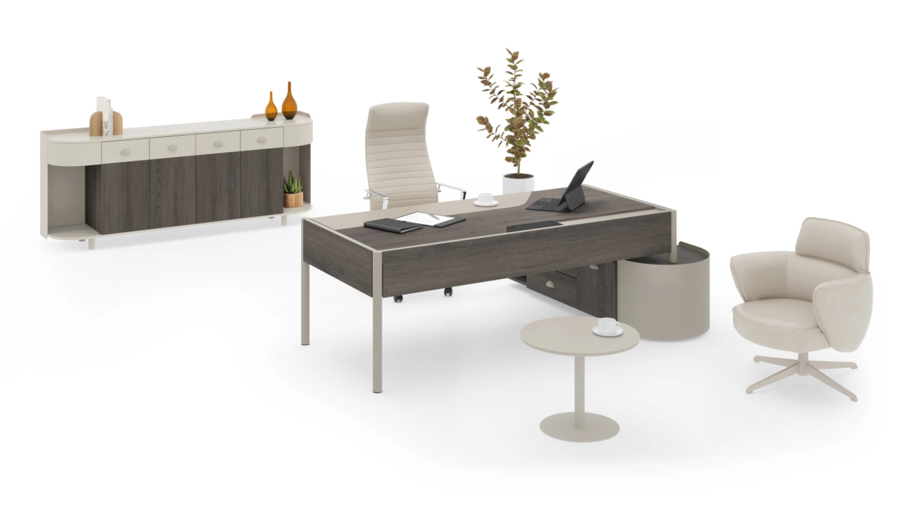 Nobu Manager Desk Set