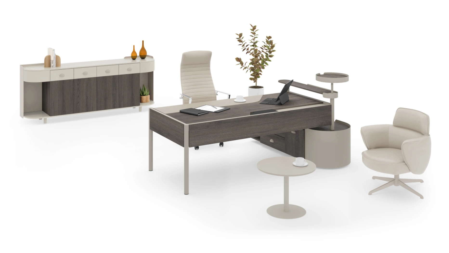 Nobu Manager Desk Set