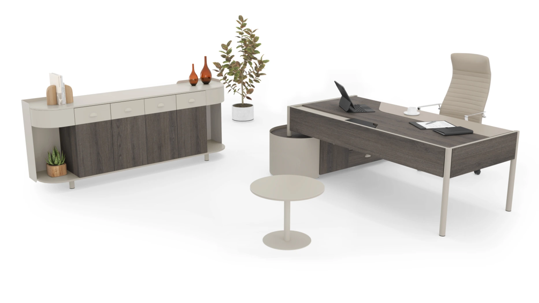 Nobu Manager Desk Set