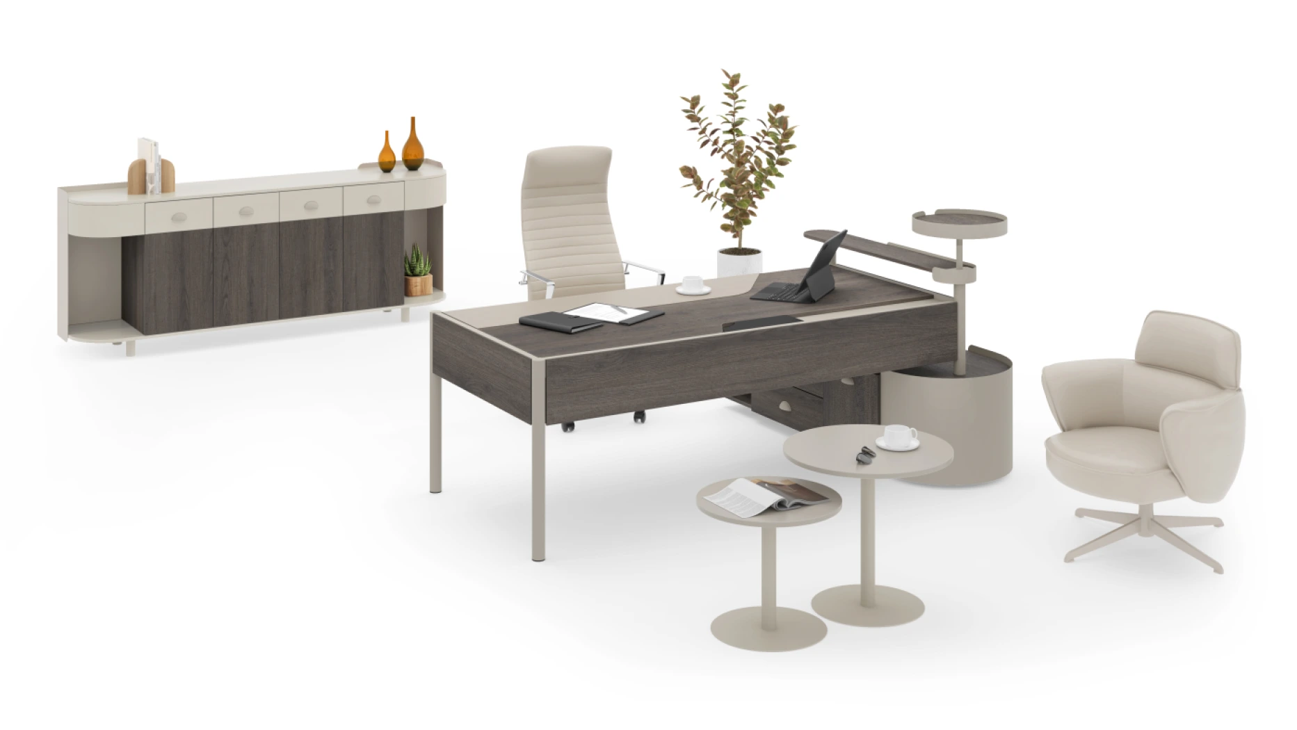Nobu Manager Desk Set