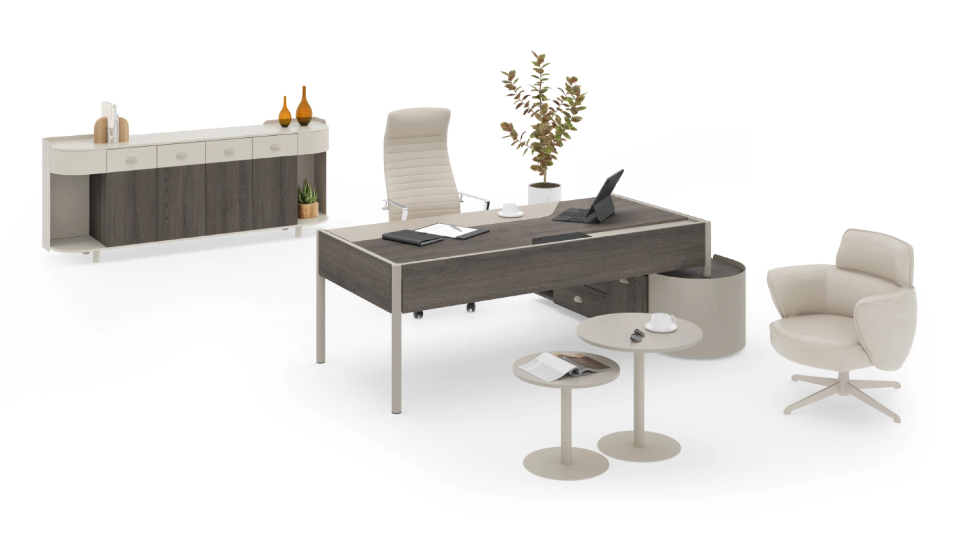 Nobu Manager Desk Set
