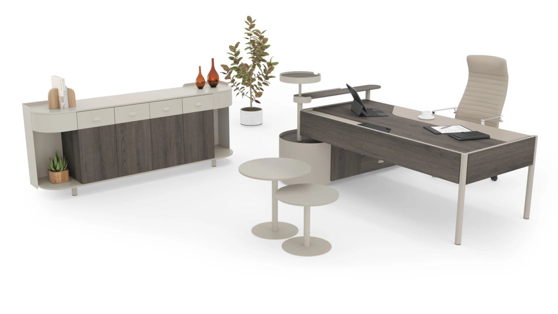 Nobu Manager Desk Set