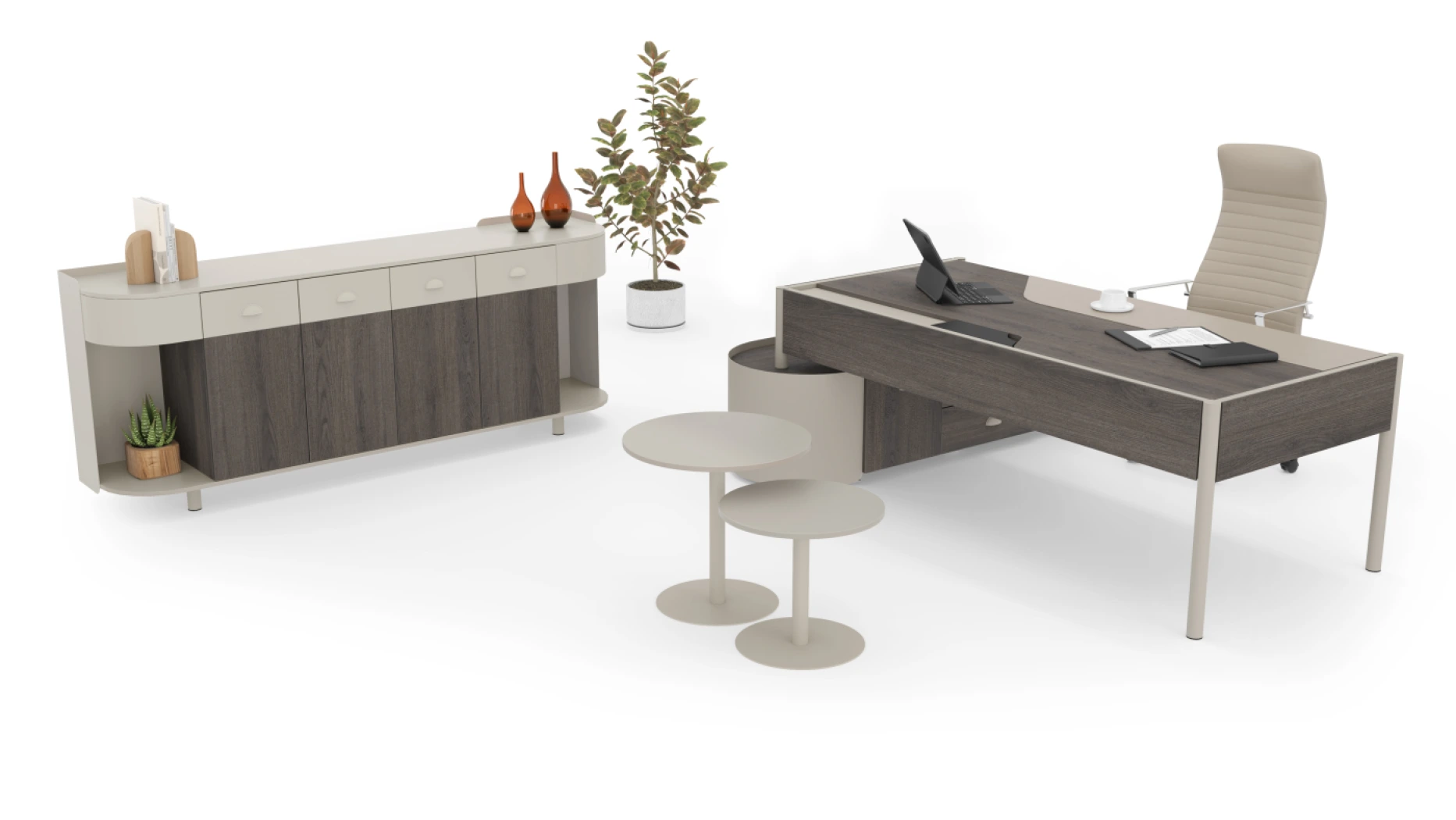 Nobu Manager Desk Set