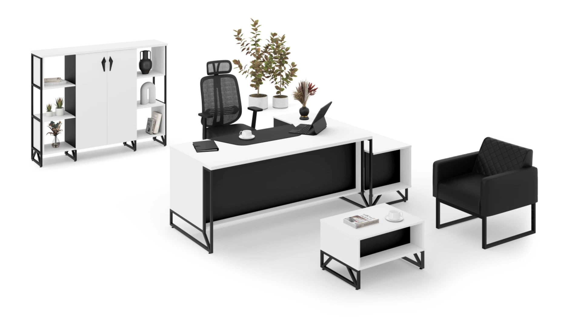 Luban Executive Desk Set