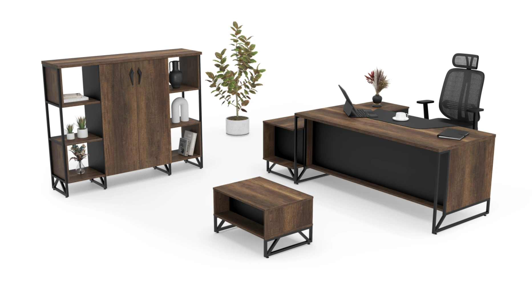 Luban Executive Desk Set