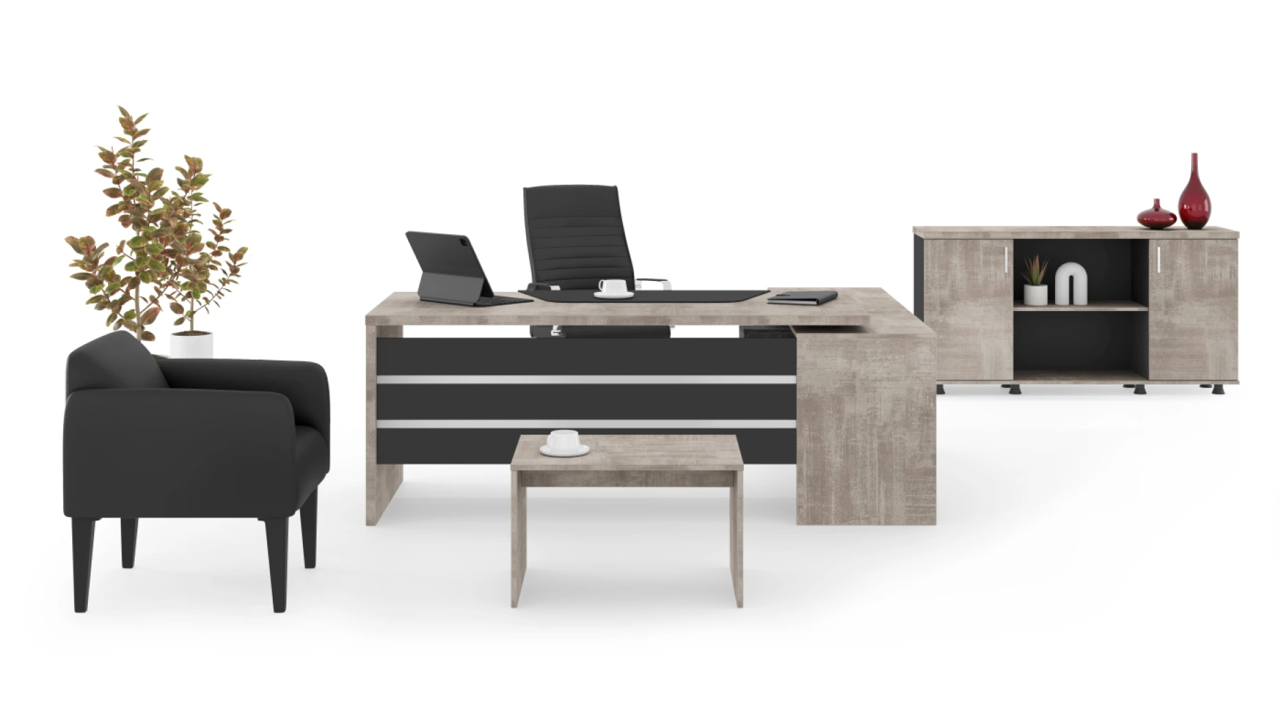 Kavir Manager Desk Set